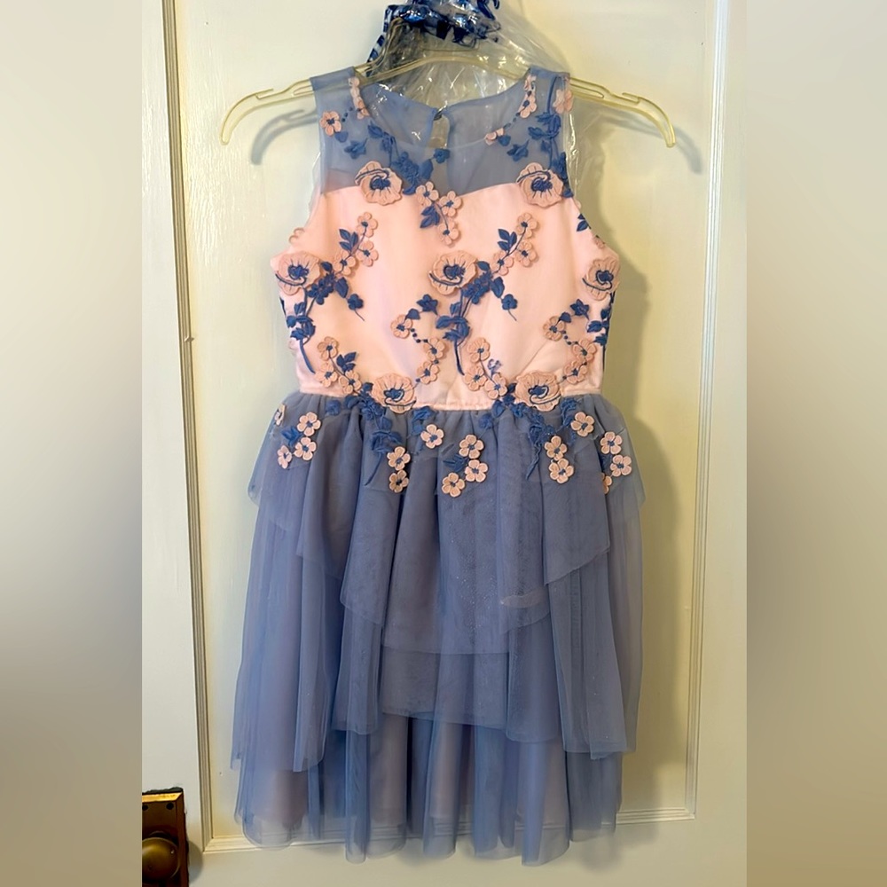 Blush Girls Cocktail Dress